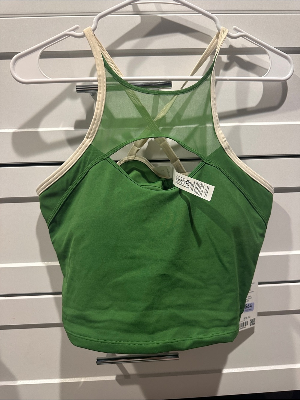 lululemon Ace Advantage Mesh-Panel Tennis Tank Size L NWT